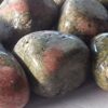 Unakite Epidoto Pietra Burattata Lucidata Cristalloterapia