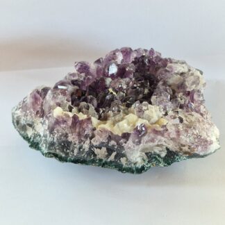 Drusa AMETISTA Pietra Grezza con Calcite EXTRA cod. dau102