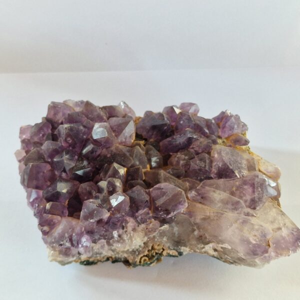 Drusa AMETISTA Pietra Grezza con Calcite EXTRA cod. dau103 - immagine 5