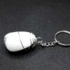 Portachiavi con Onice Bianco - immagine 3