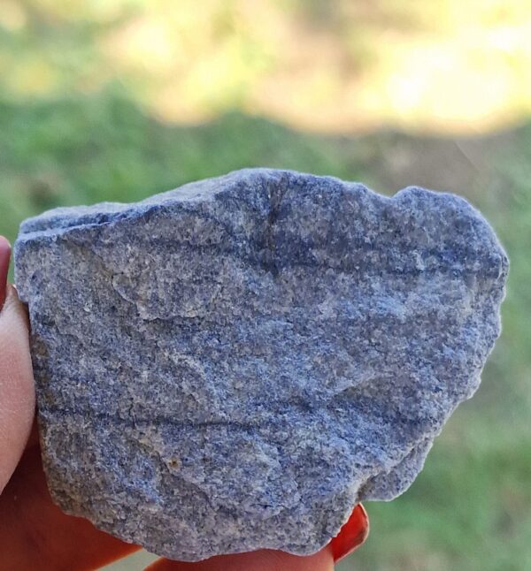 Quarzo Blu Pietra Grezza Grande - immagine 8