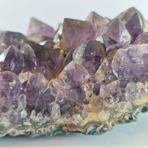 Drusa AMETISTA Pietra Grezza con Calcite EXTRA cod. dau103 - immagine 2