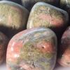 Unakite Epidoto Pietra Burattata Lucidata Cristalloterapia - immagine 2