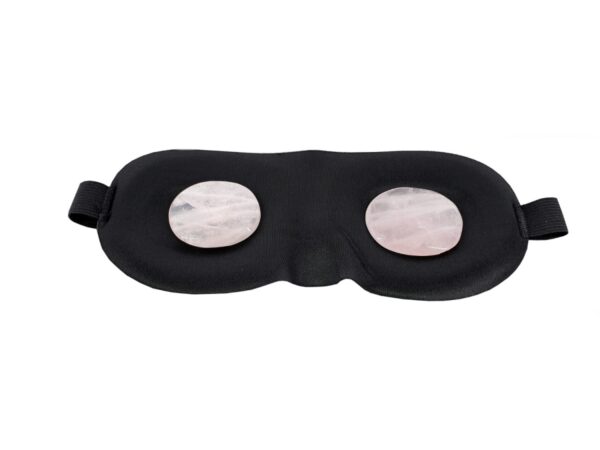 MASCHERA PER LA TERAPIA DEGLI OCCHI AL QUARZO ROSA - immagine 3
