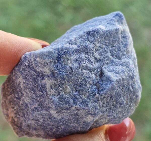 Quarzo Blu Pietra Grezza Grande - immagine 3
