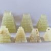 PIRAMIDE AZTECA in Onice Verde 7 pezzi