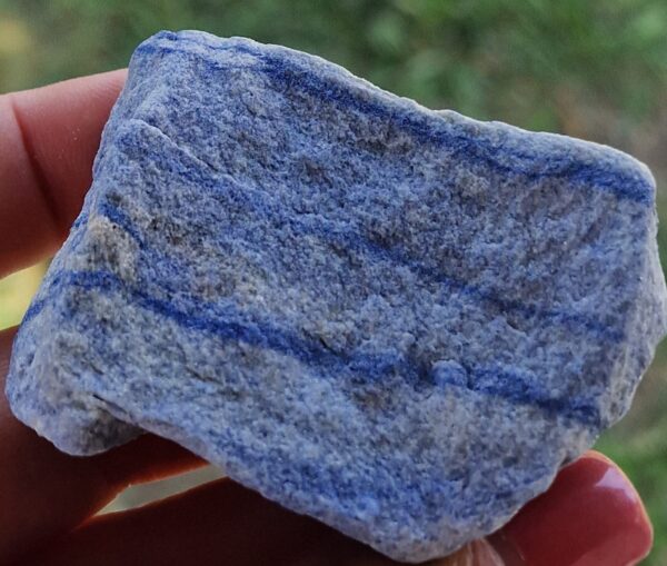 Quarzo Blu Pietra Grezza Grande - immagine 2