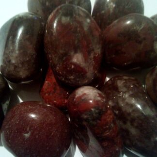 Diaspro Brecciato Pietra Burattata Lucidata