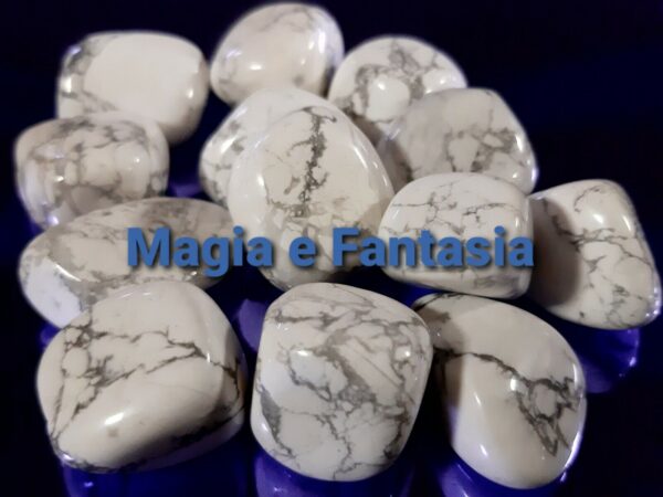 Howlite Pietra Burattato Lucidato Grande