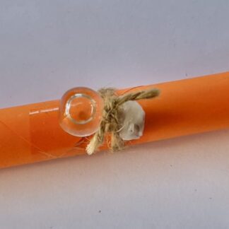 CANDELE RITUALI CON OLIO PER LA VESTIZIONE ARANCIO