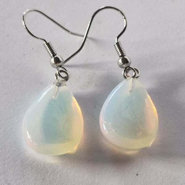 Orecchini Goccia in Opalite - immagine 2