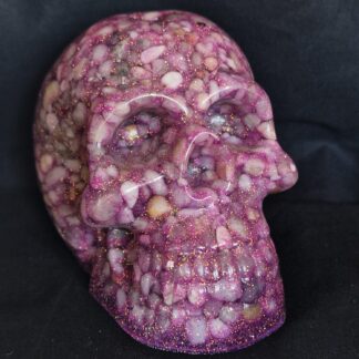 Teschio Grande in Orgonite Mod. B