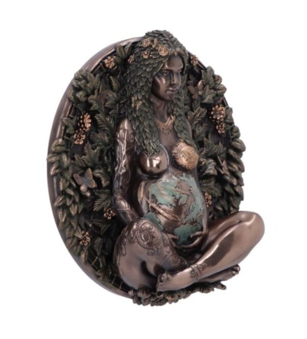 MOTHER EARTH BRONZE WALL PLAQUE - immagine 5