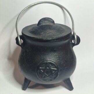 Calderone in Ghisa con Pentacolo 🌒🌑🌘