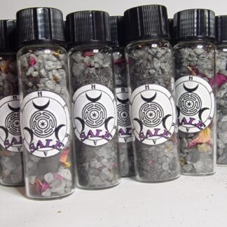 Sale nero di Hekate per Protezione e Bando