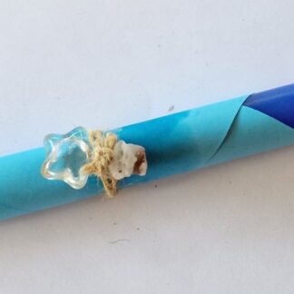 CANDELE RITUALI CON OLIO PER LA VESTIZIONE BLU