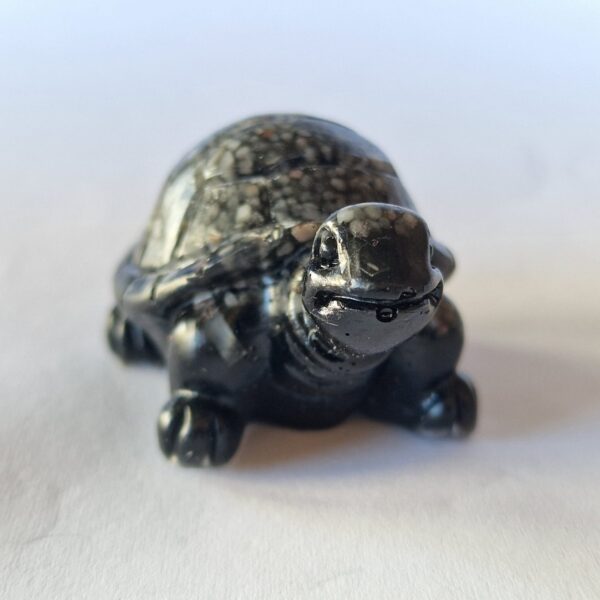 Tartaruga da collezione in Orgonite Mod A