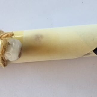 CANDELE RITUALI CON OLIO PER LA VESTIZIONE NERA