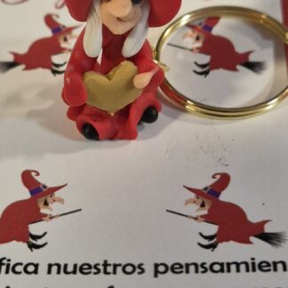 Amuleto strega dell' Amore portachiavi